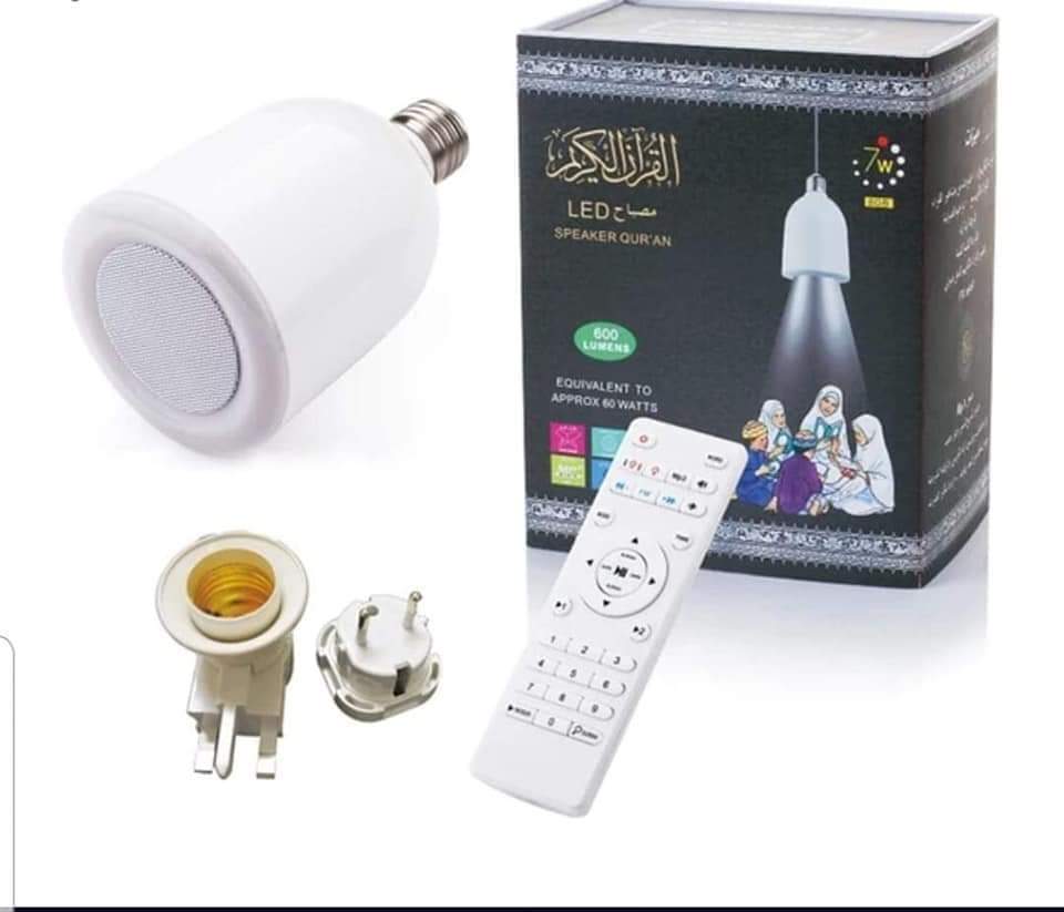 Quranspeaker Glühbirne Weiß
