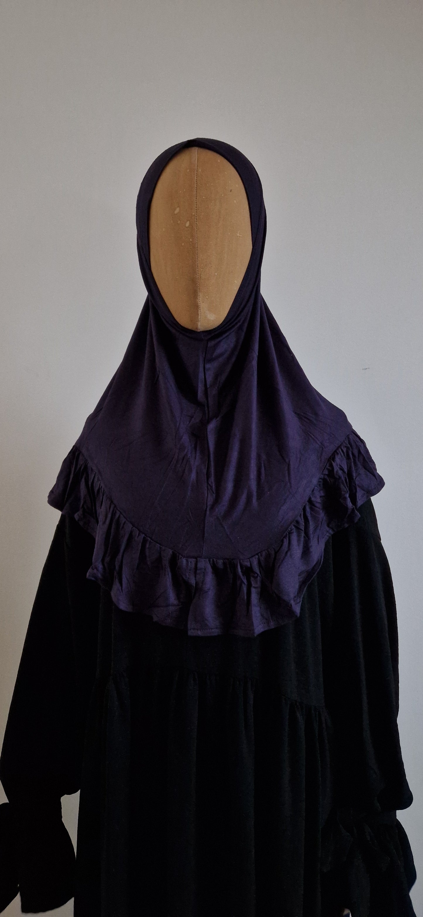 Kinderhijab mit Rüschen