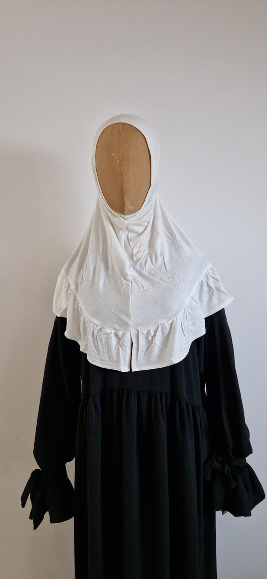 Kinderhijab mit Rüschen