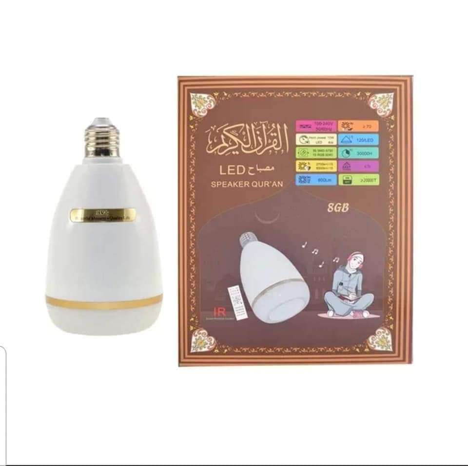 Quranspeaker Glühbirne Gold